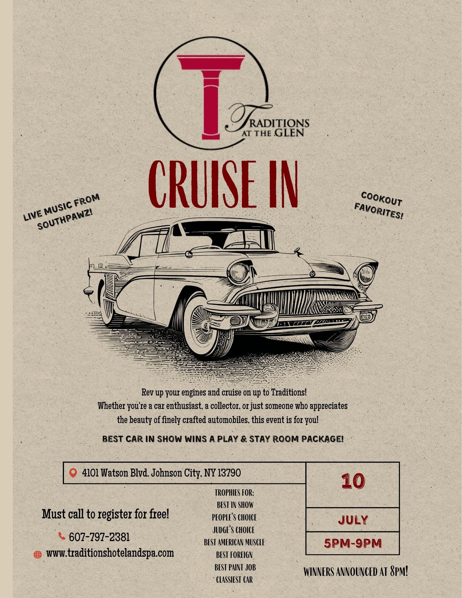 Traditions at the Glen Cruise In
