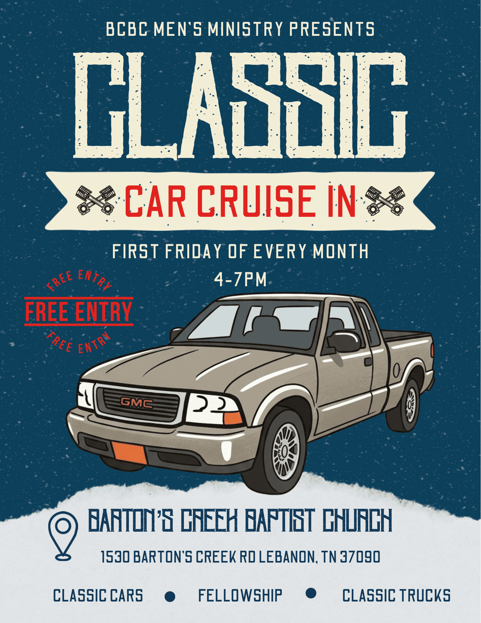 Classic car Cruise in