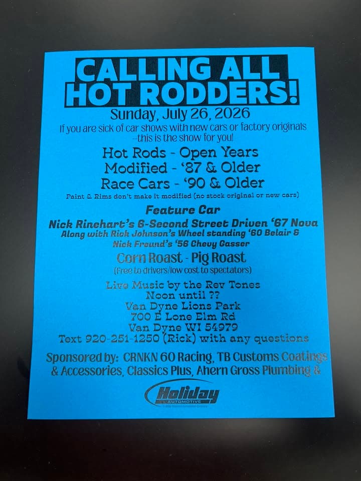 Corn Roast Car Show 2026