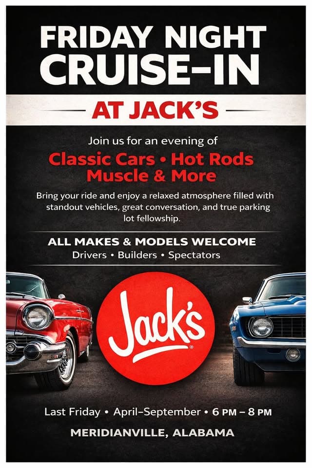 Friday Night Cruise In at Jacks