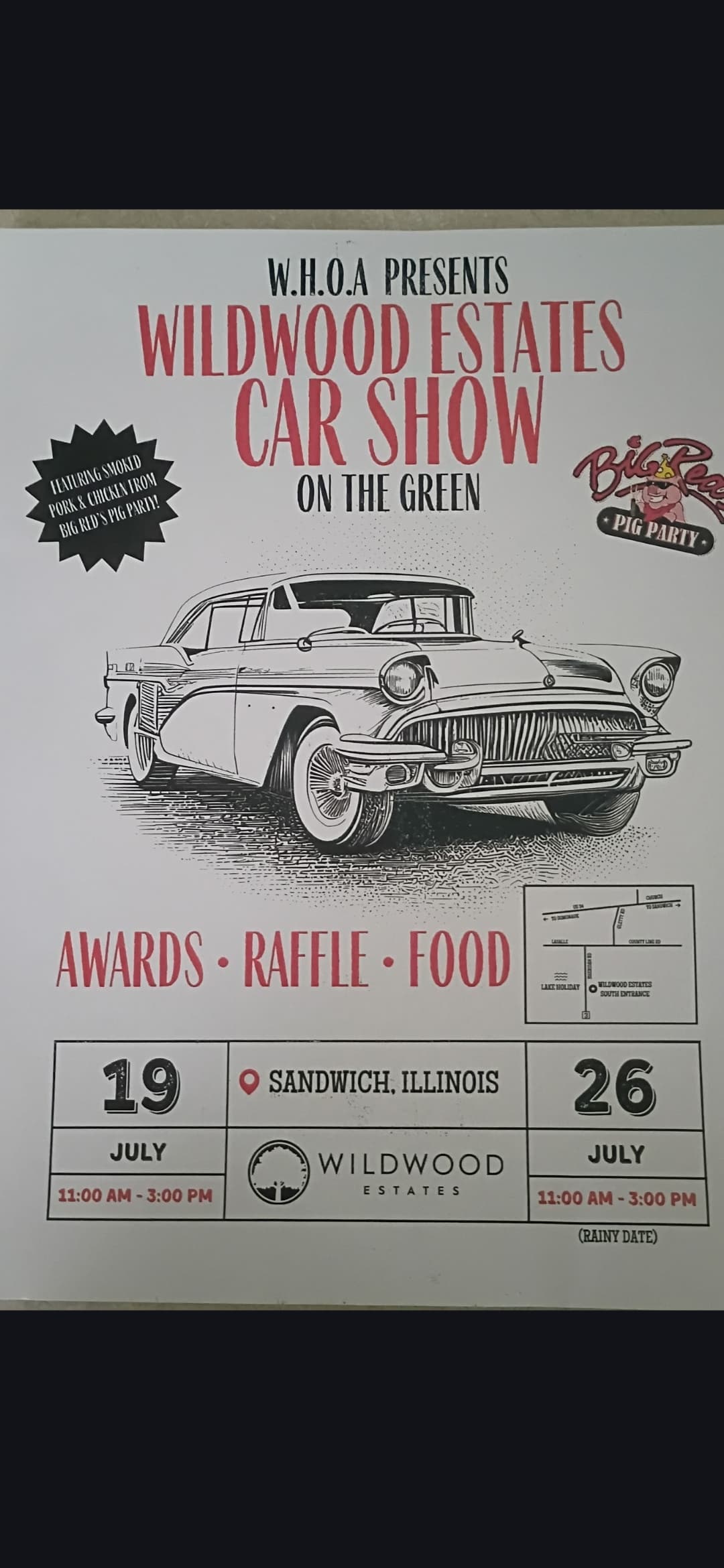 Wildwood Estates Car Show On The Green