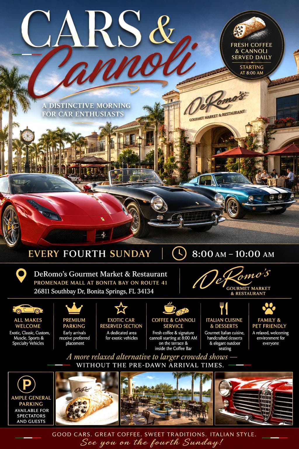 DeRomo’s Cars and Cannoli