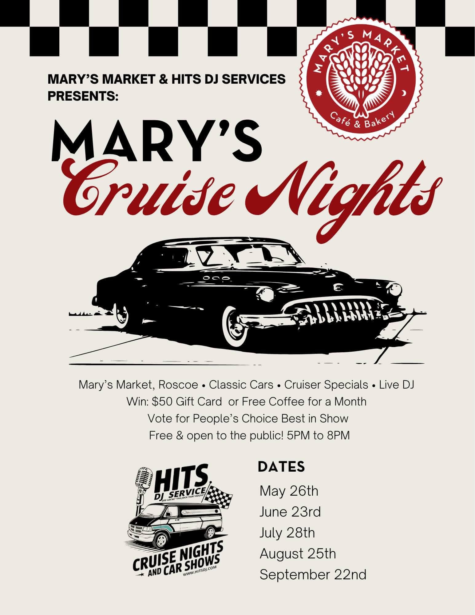 Mary’s Cruise Nights