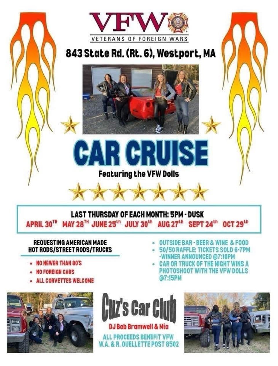 Westport VFW Car Cruise