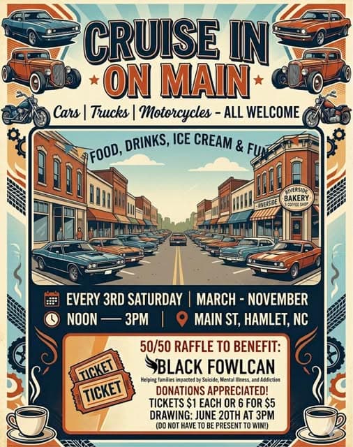 Cruise in on Main