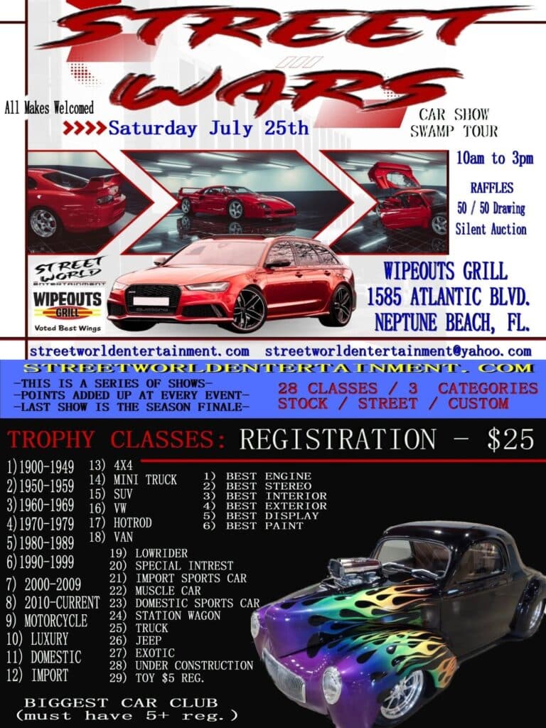 Street World Entertainment Street Wars Car Show