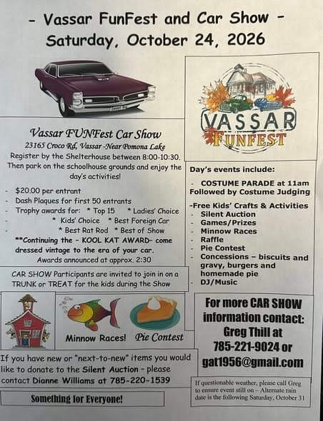 Vassar FunFest Car Show