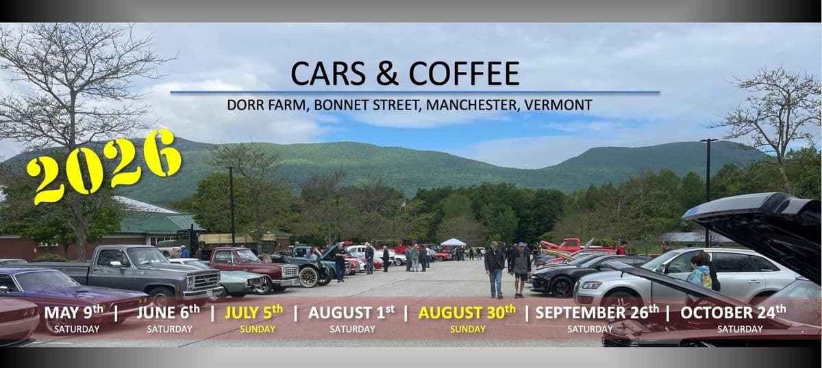 Cars & Coffee at Dorr Farm
