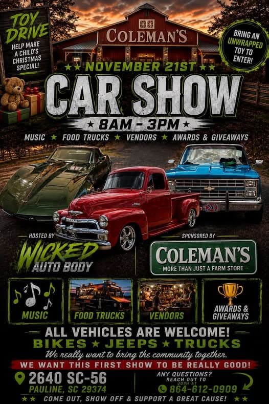 Coleman’s Car Show