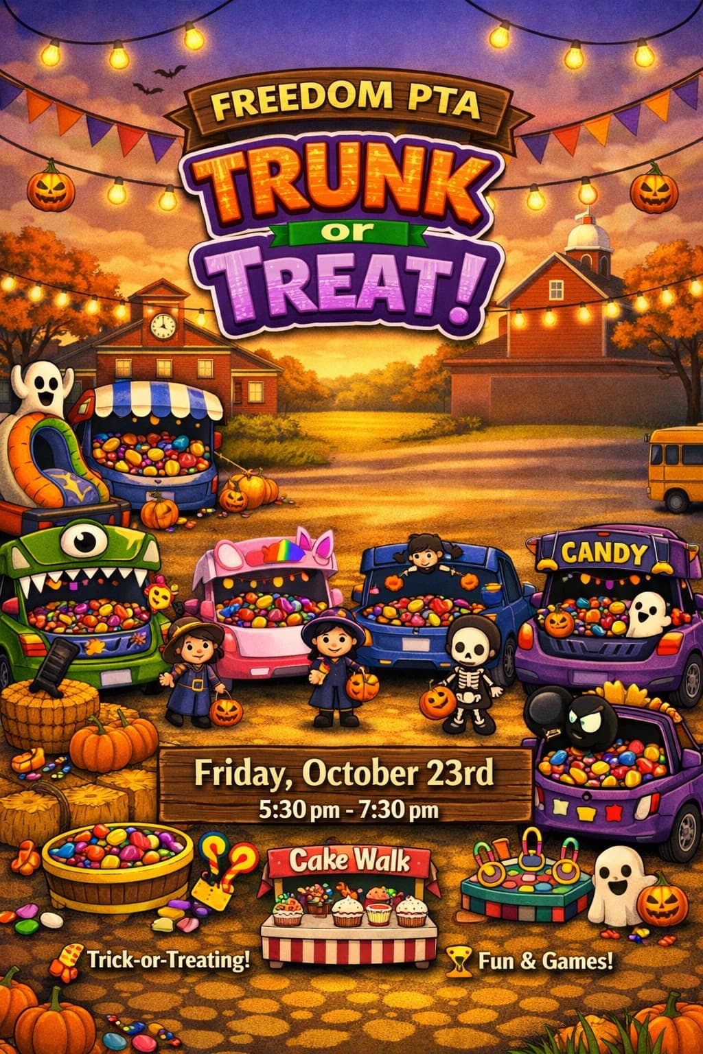 Freedom PTA Trunk or Treat