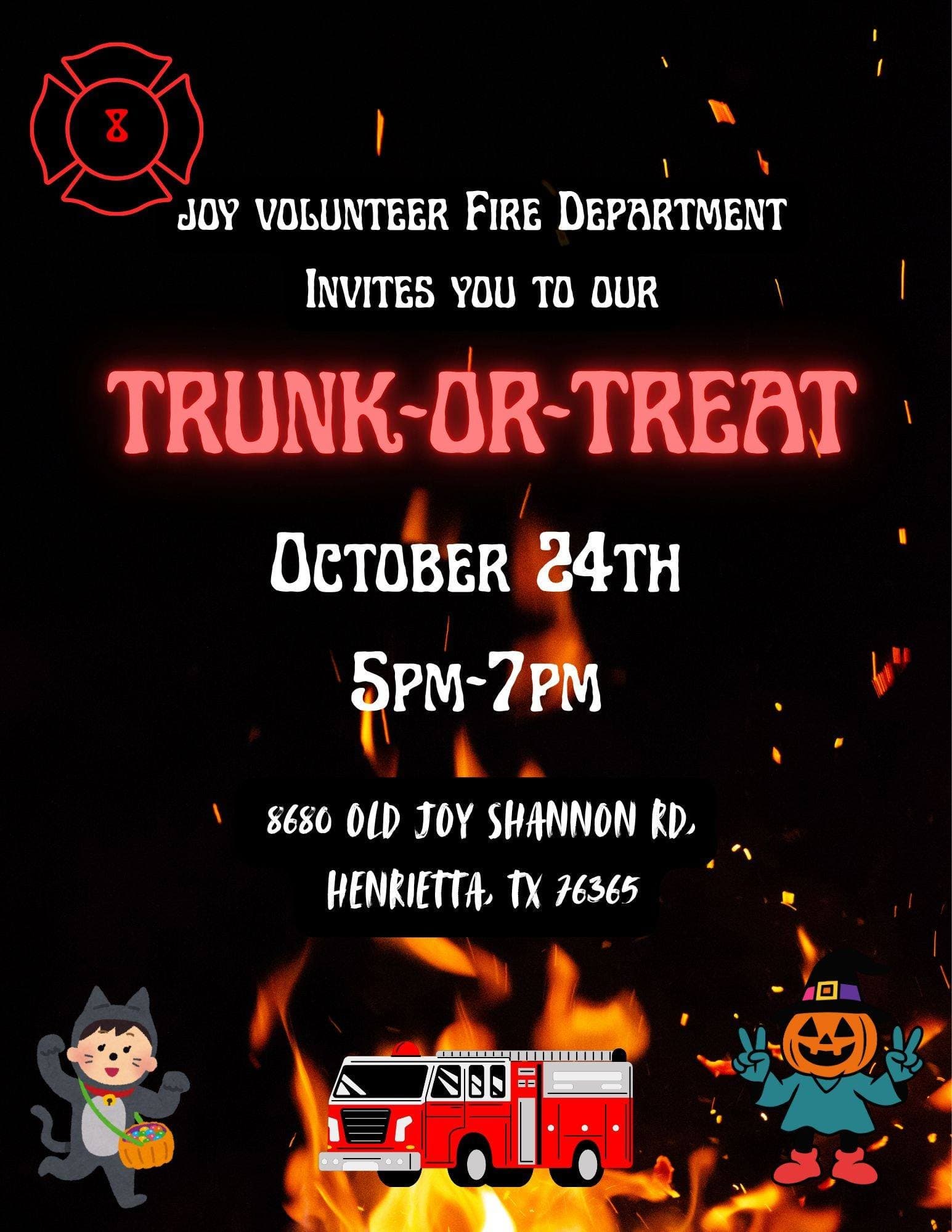 Joy VFD Trunk-Or-Treat