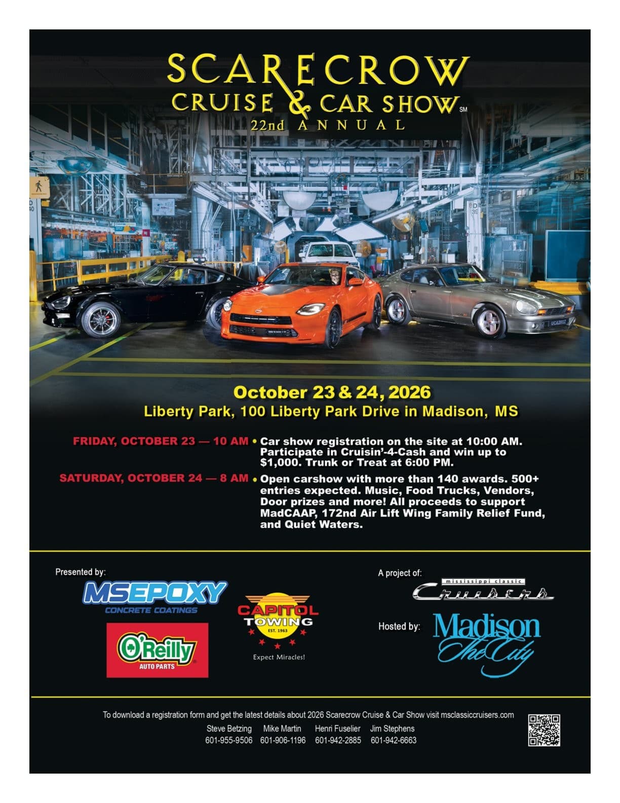Scarecrow Cruise and Car Show