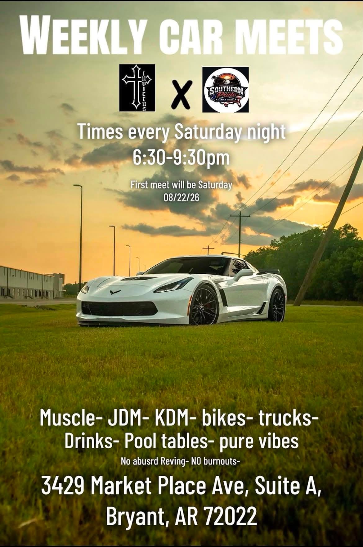 Bryant Weekly Car Meets