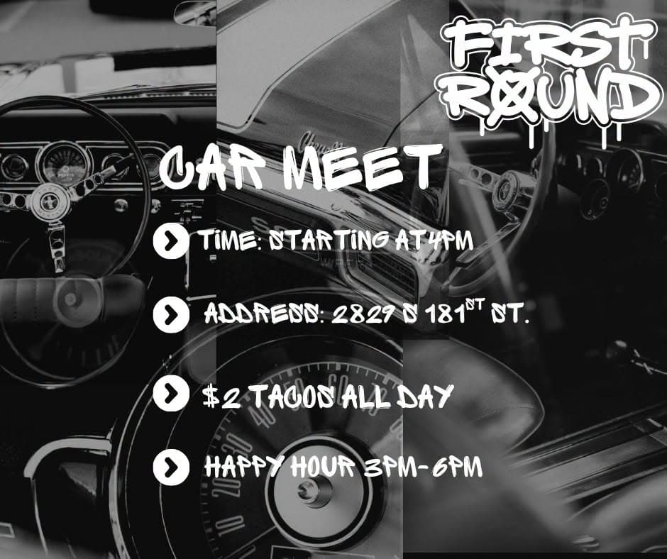 Car Show at First Round