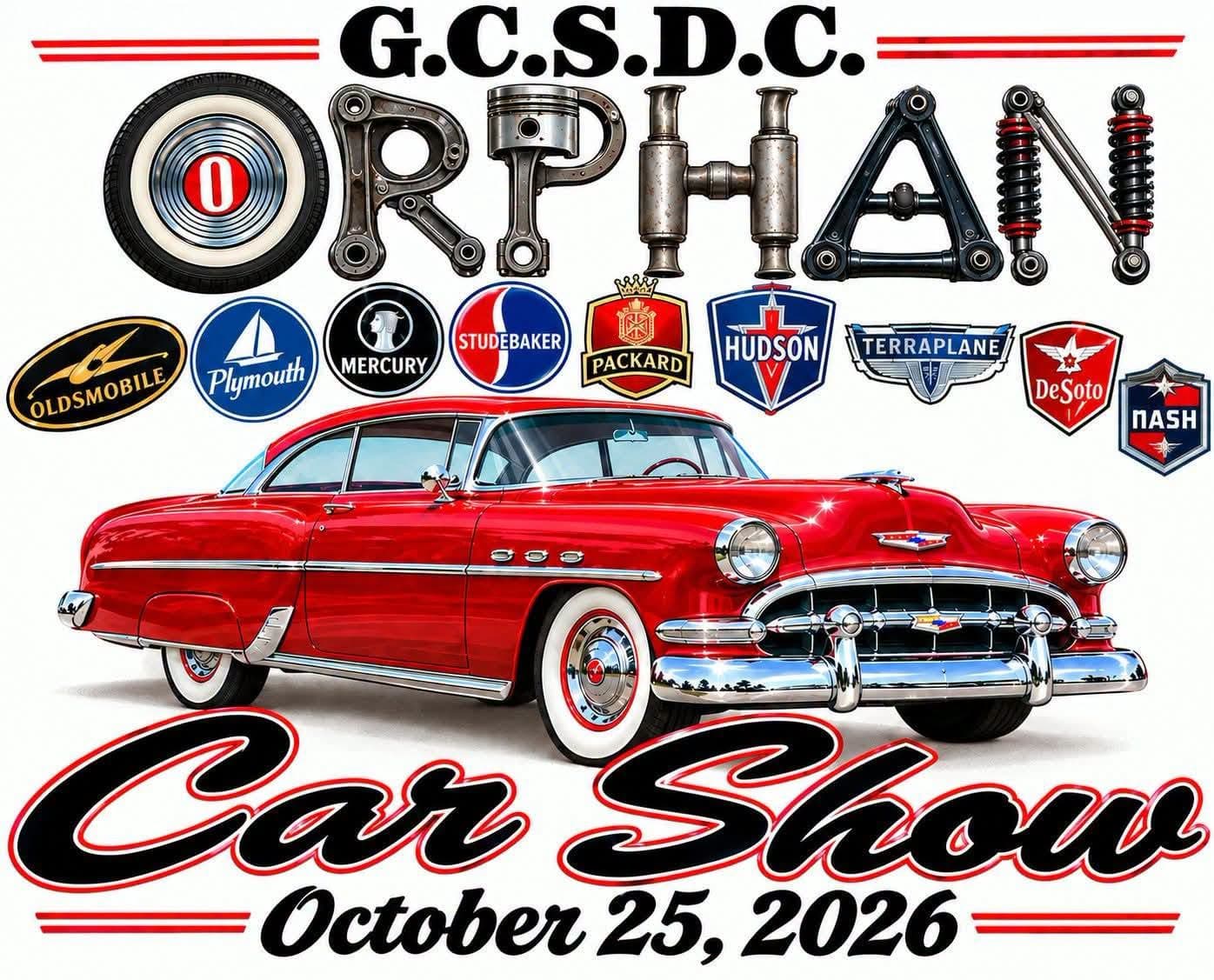 G.C.S.D.C. Orphan Car Show