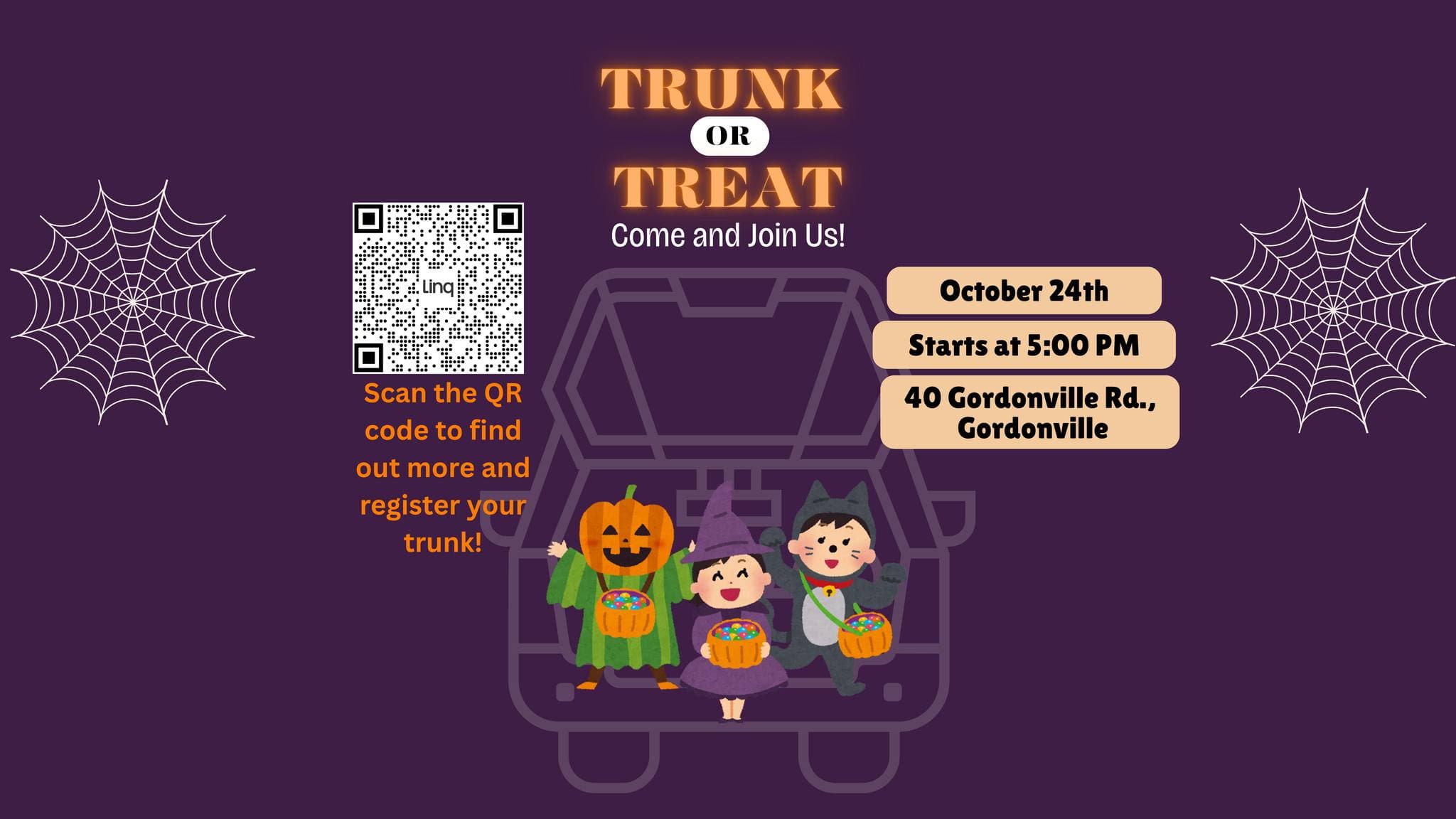 Gordonville Trunk or Treat