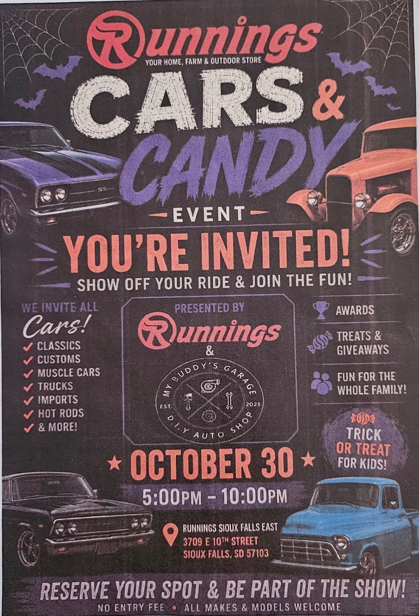 Runnings Cars & Candy