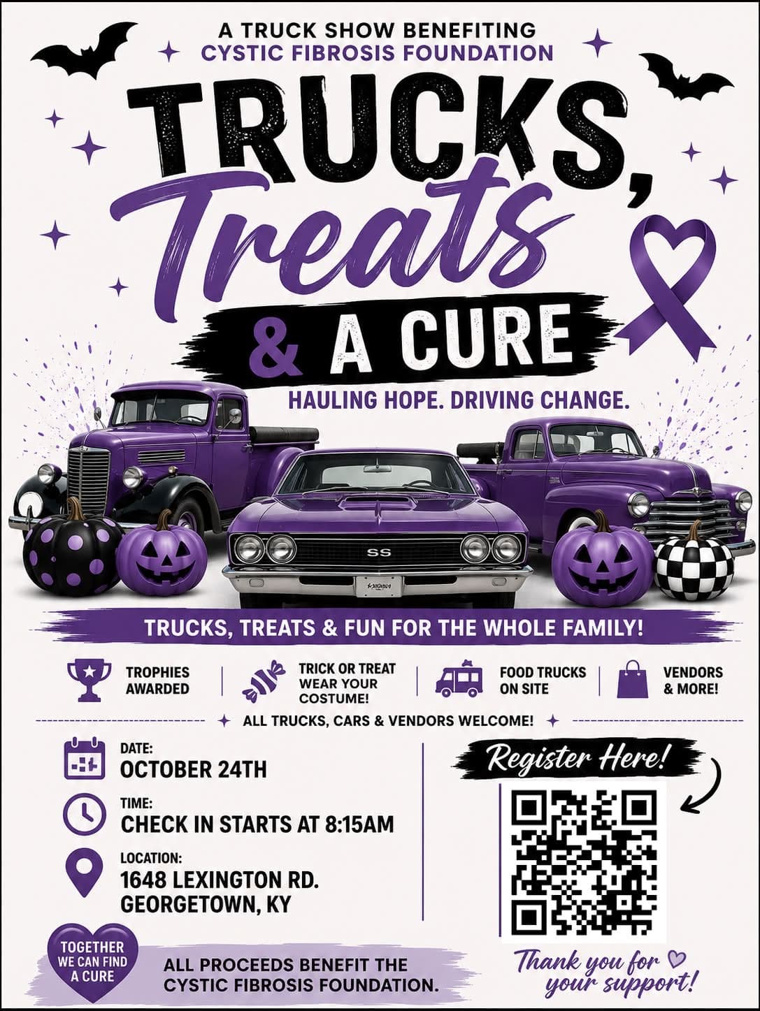 Trucks, Treats & A Cure