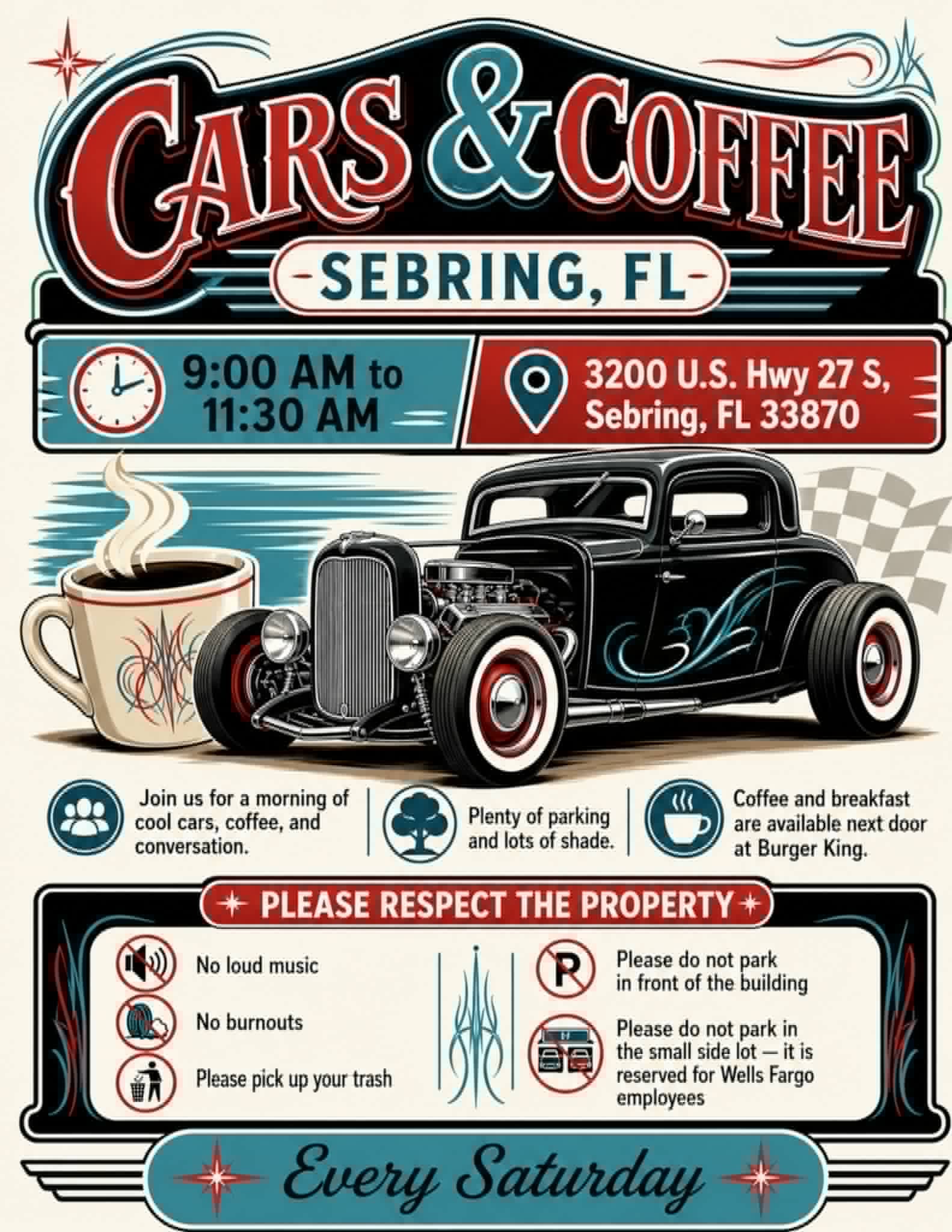 Cars & Coffee Sebring