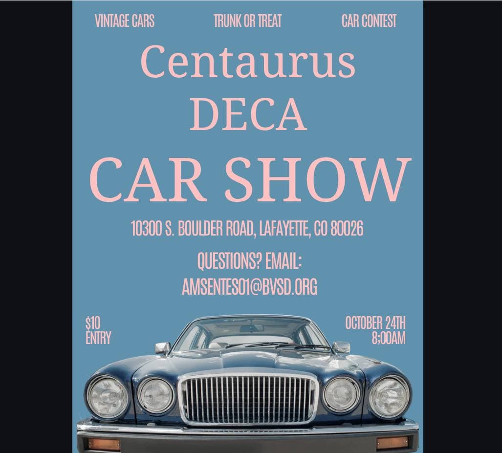 Centaurus DECA Car Show
