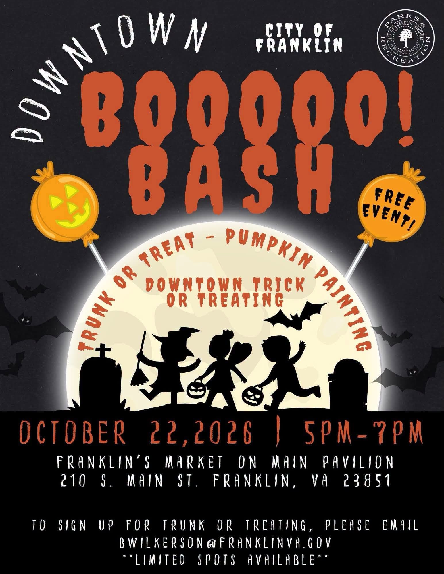 Downtown Booooo! Bash