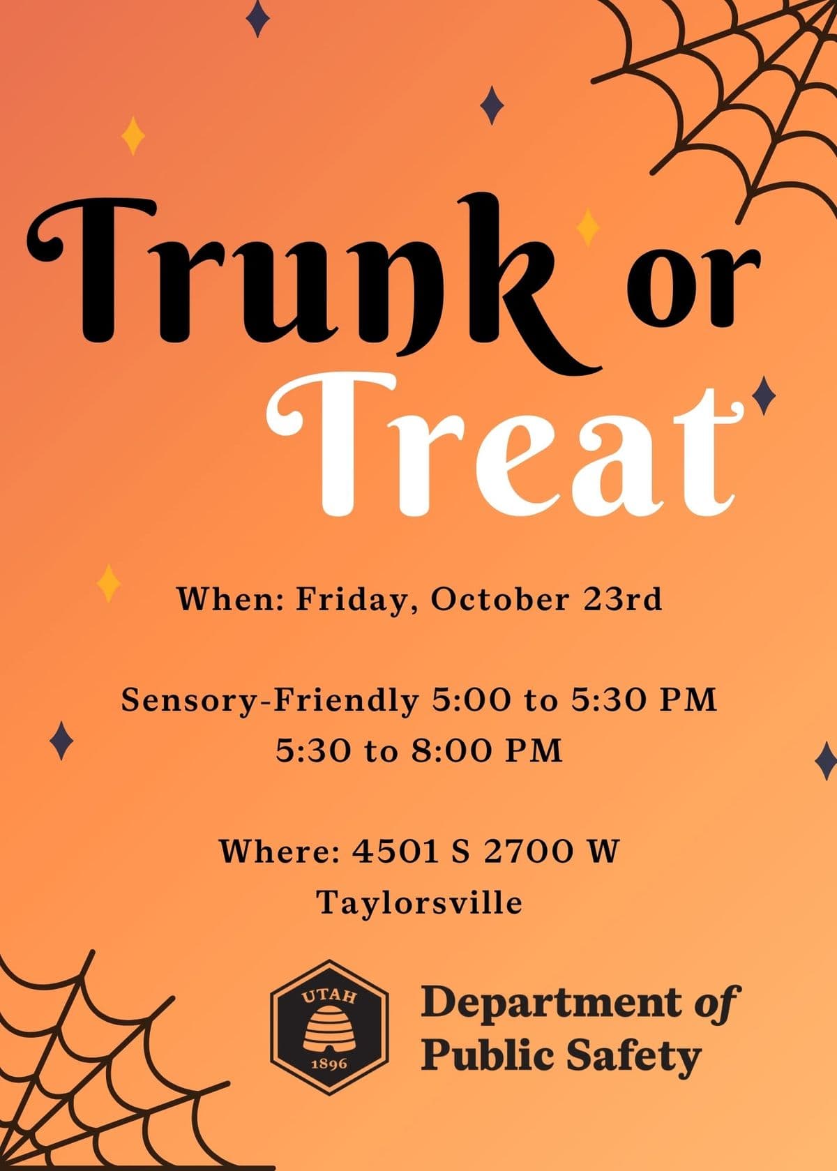 DPS Trunk or Treat