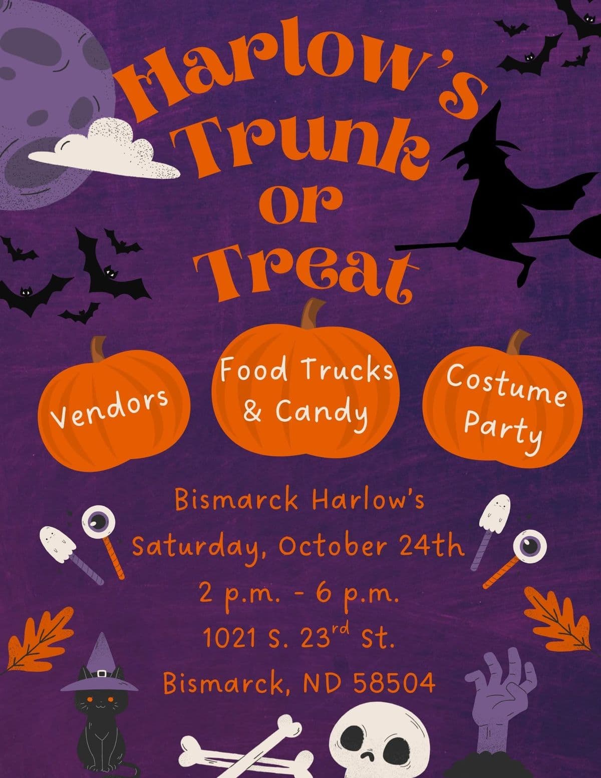 Harlow’s Trunk or Treat