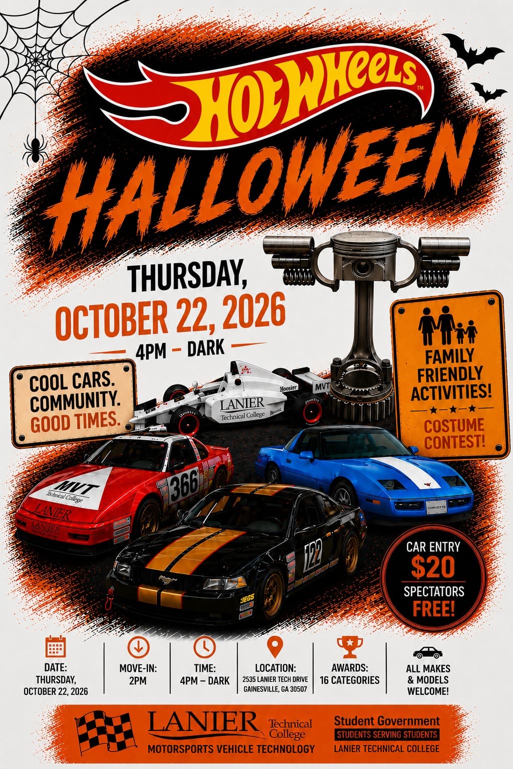 Hot Wheels Halloween
