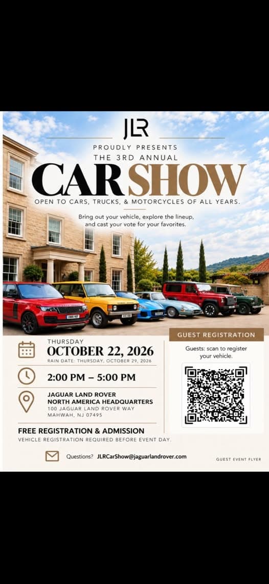 JLR 3rd Annual Car Show