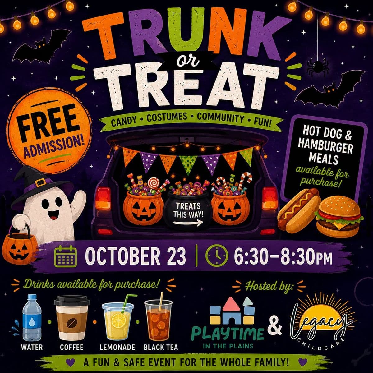 Trunk or Treat at Playtime