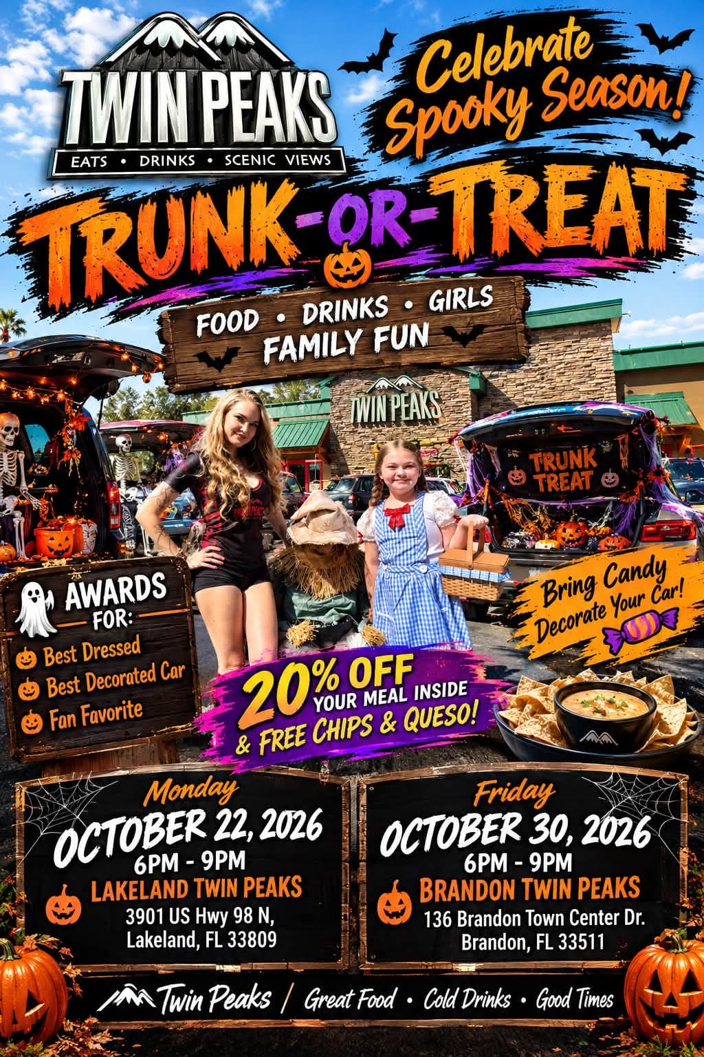 Twin Peaks Trunk-or-Treat