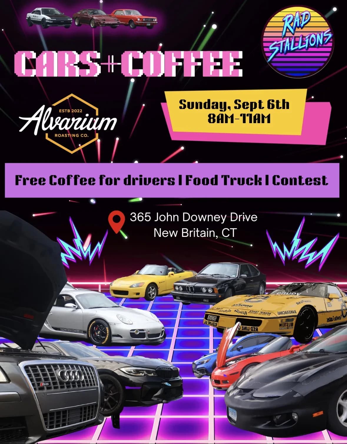 Alvarium Roasting Company- Cars+Coffee Season Close Out