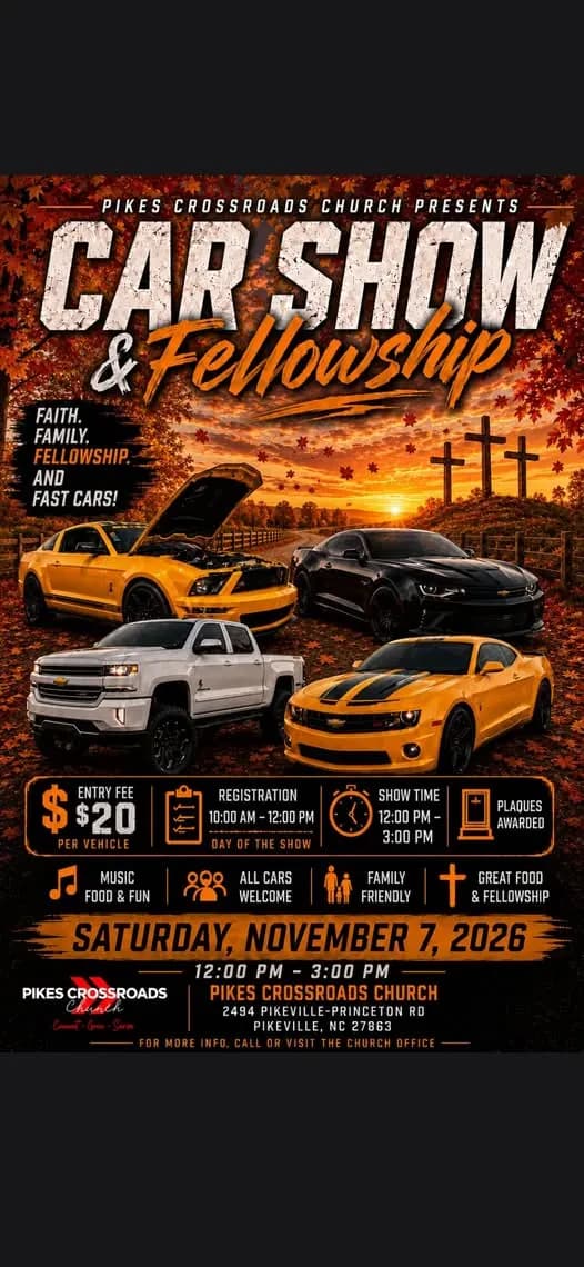 Car Show & Fellowship