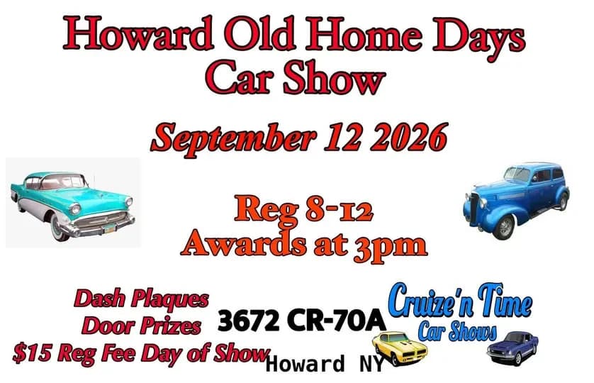 Howard Old Home Days Car Show