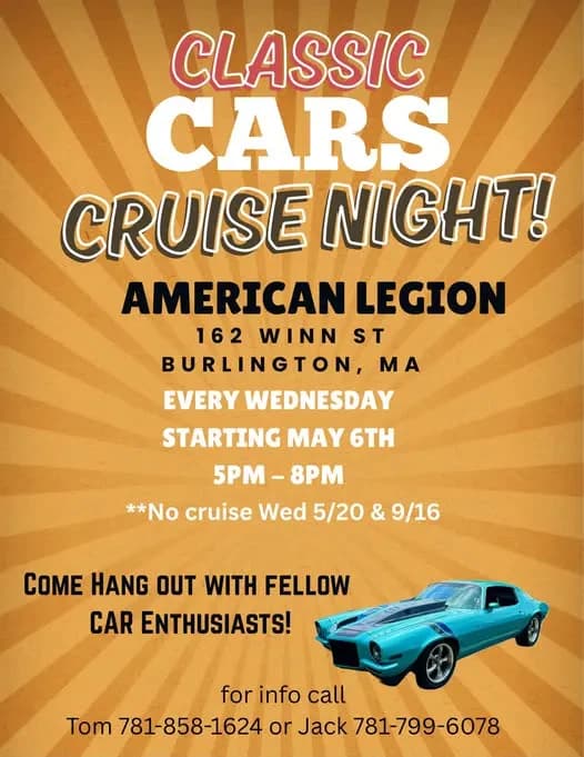 Classic Cars Cruise Night