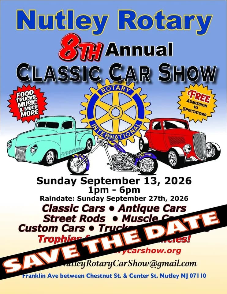 NutleyRotary Car Show