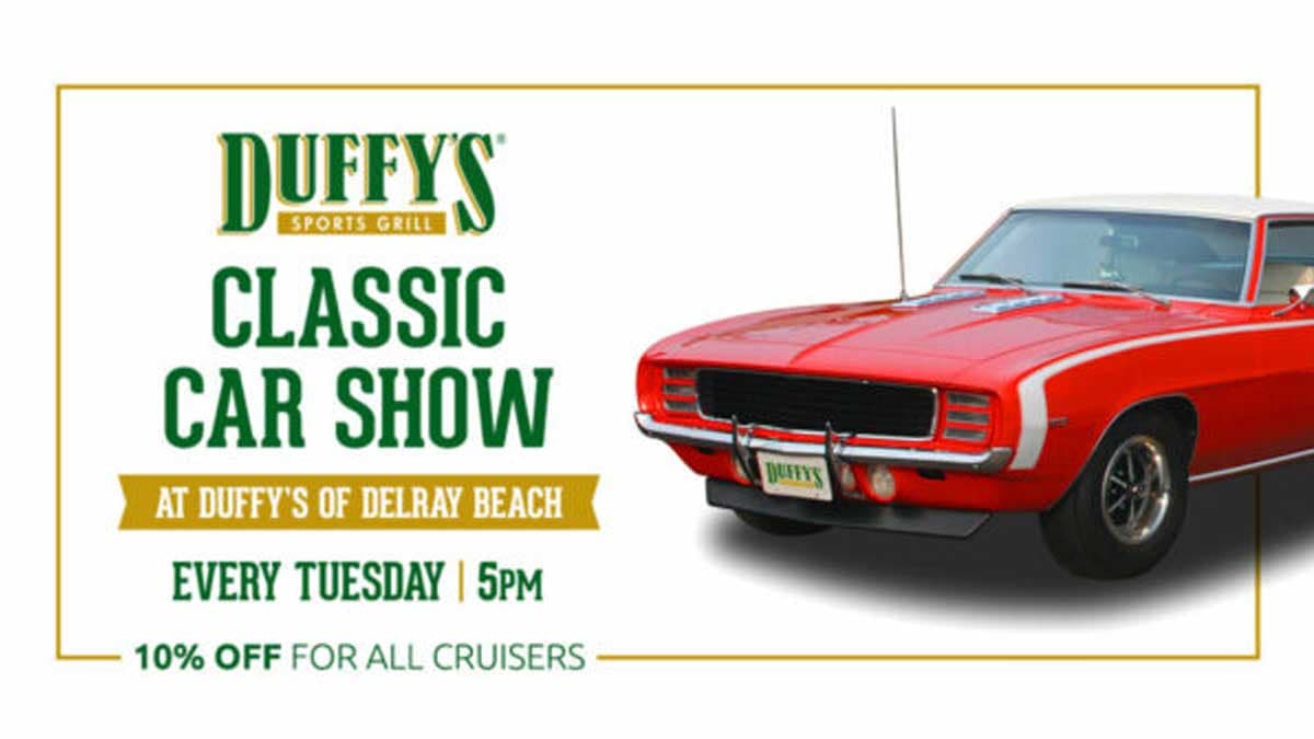 Duffy’s Delray Beach Classic Car Show
