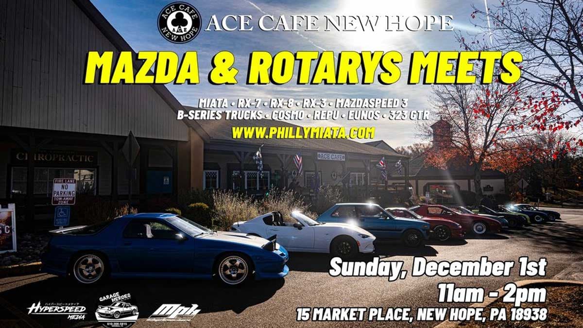 Mazda & Rotary Engine Lunch Meets