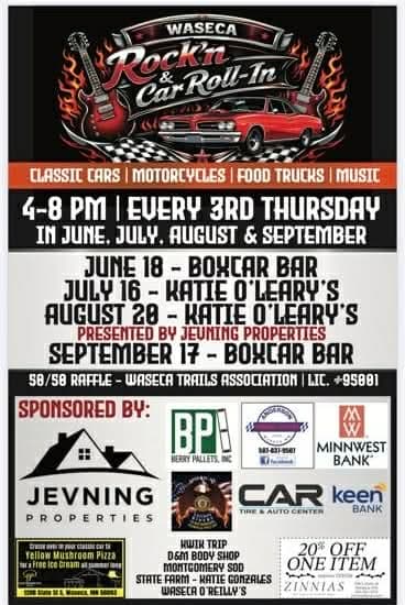 Waseca Rock n Roll Car Roll in