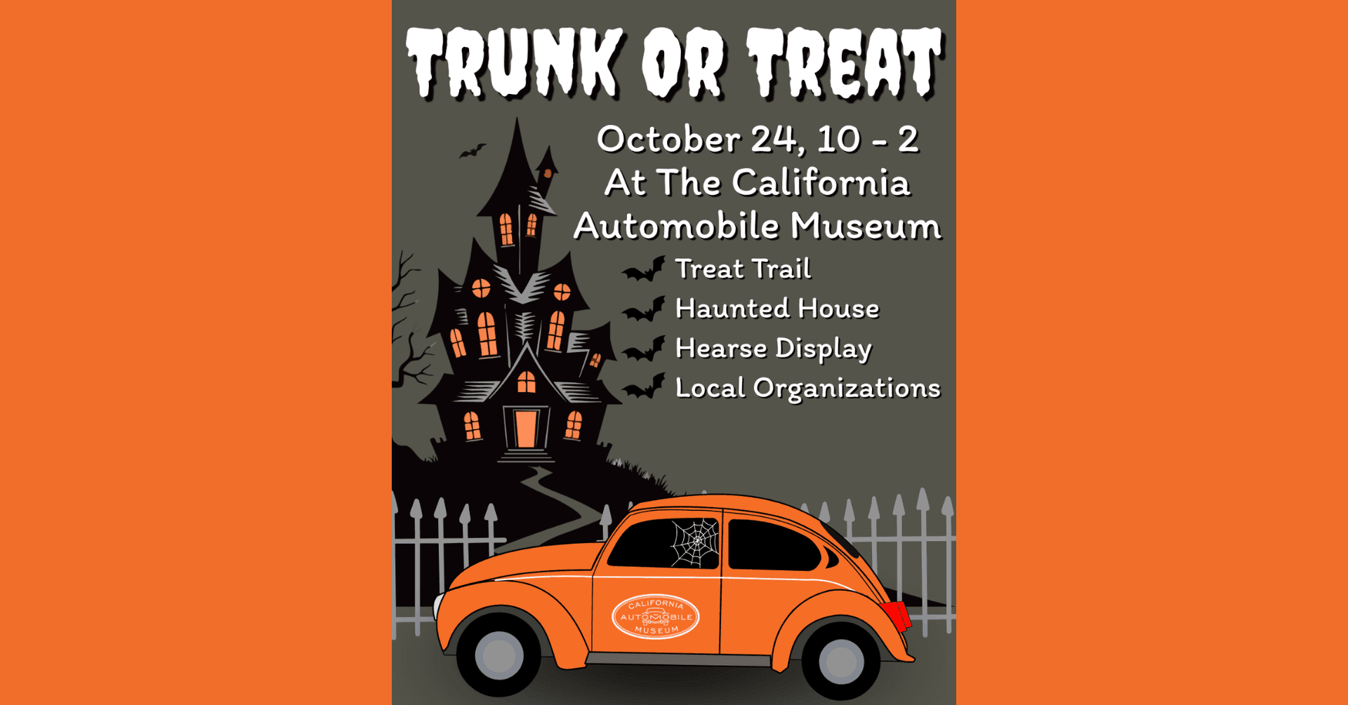 Trunk or Treat at the California Automobile Museum