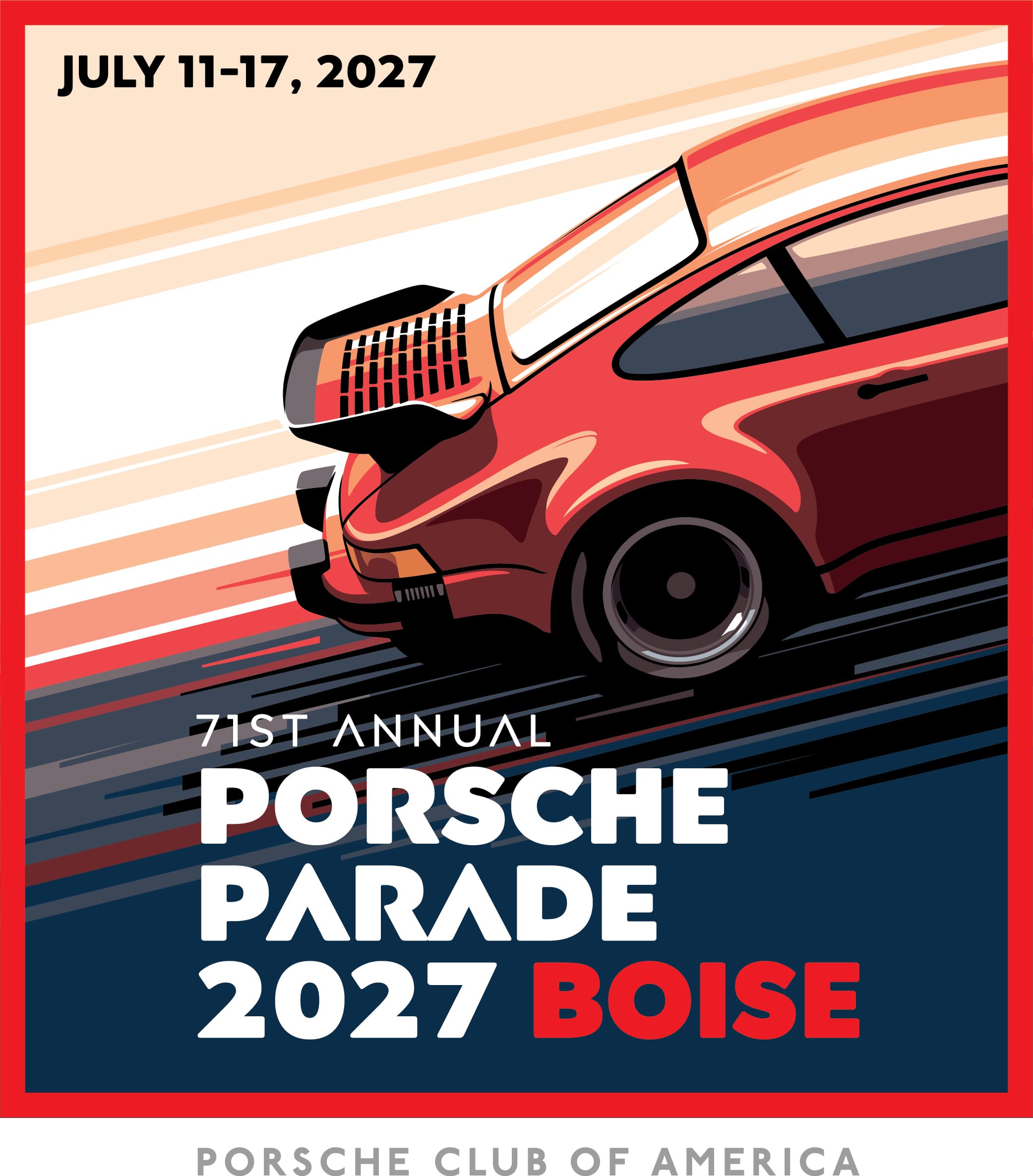 Porsche Parade 2027: Boise