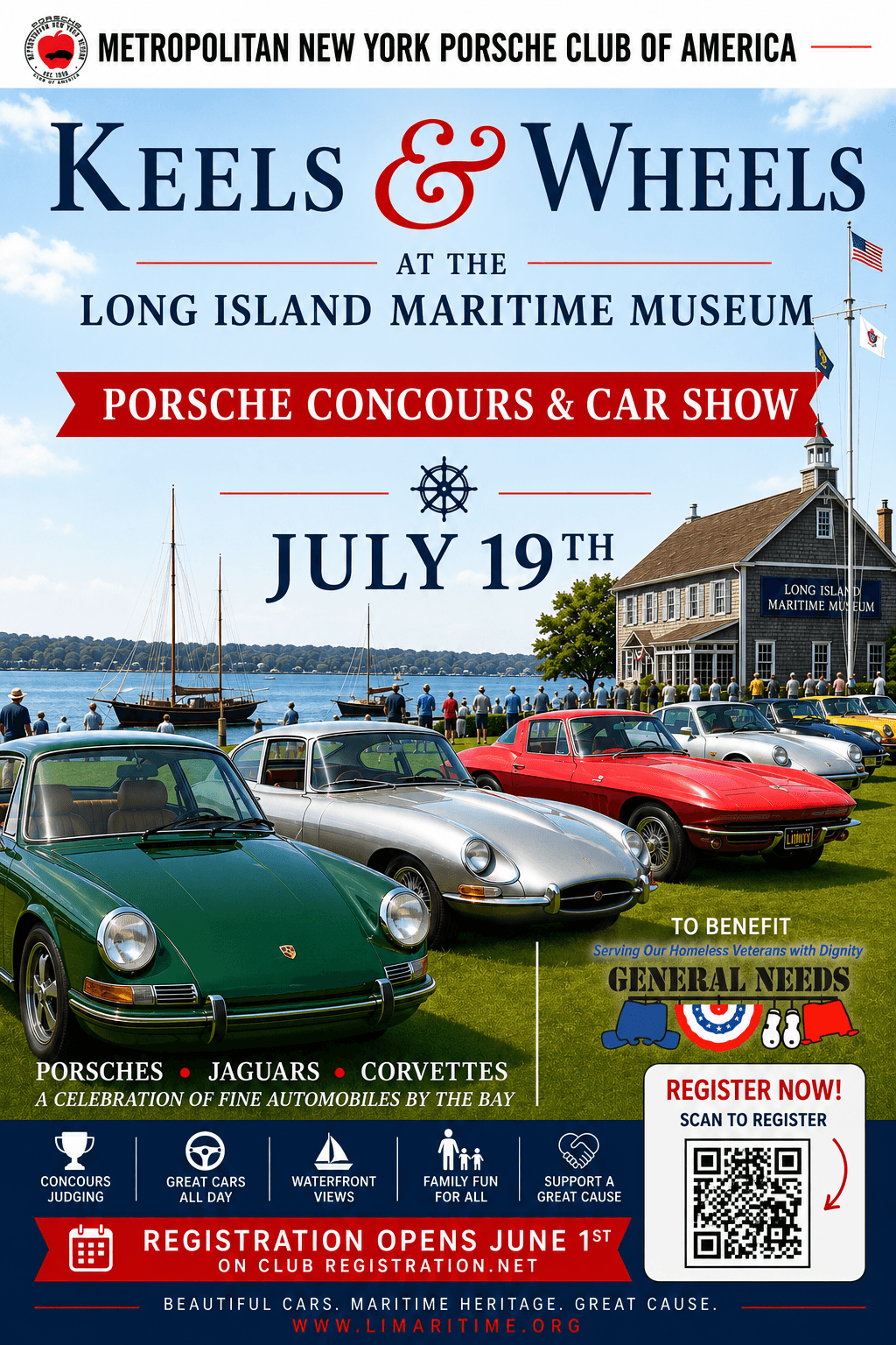 Keels & Wheels Charity Concours & Car Show