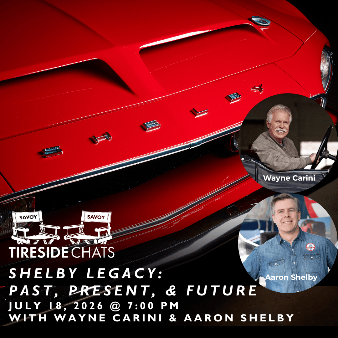 Tireside Chats Series – Shelby Legacy: Past, Present, Future – Reception and Program