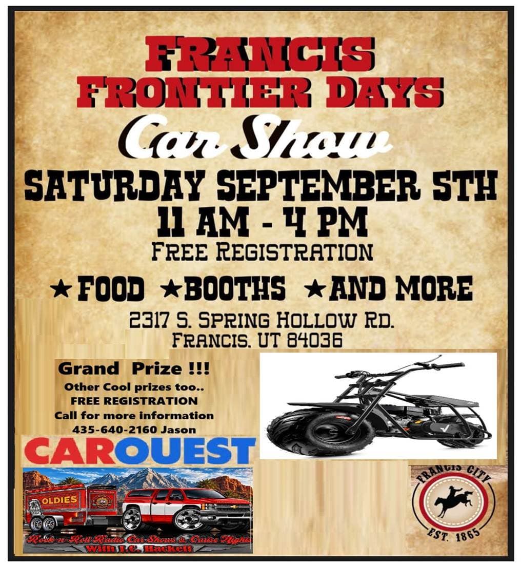 Francis Frontier Days Car Show