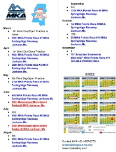 Springridge Raceway - Mississippi Karting Association