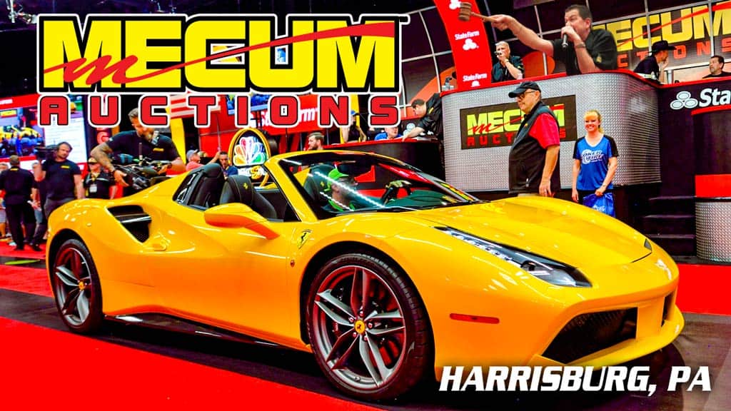 Mecum Auction To Sell Over 1200 Collectible Cars in Harrisburg PA on (July 22-25, 2026)