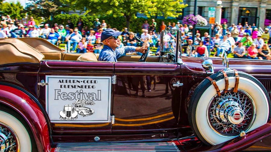 Auburn Cord Duesenberg Festival Returns to Downtown Auburn, Indiana (Sept. 3-6, 2026)