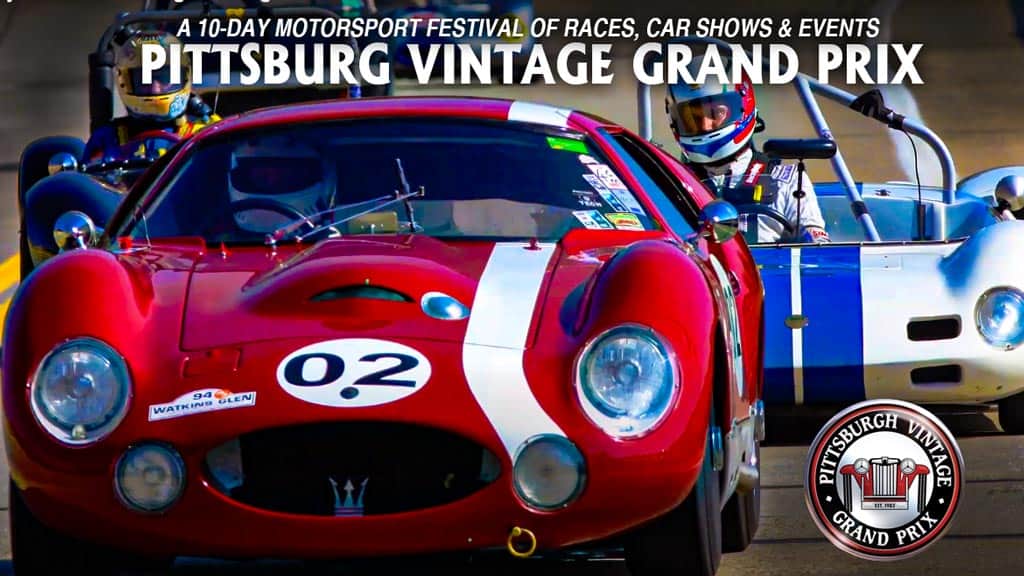 Pittsburgh Vintage Grand Prix: Premier Ten-Day Vintage Racing Event (July 18-19, 2026)