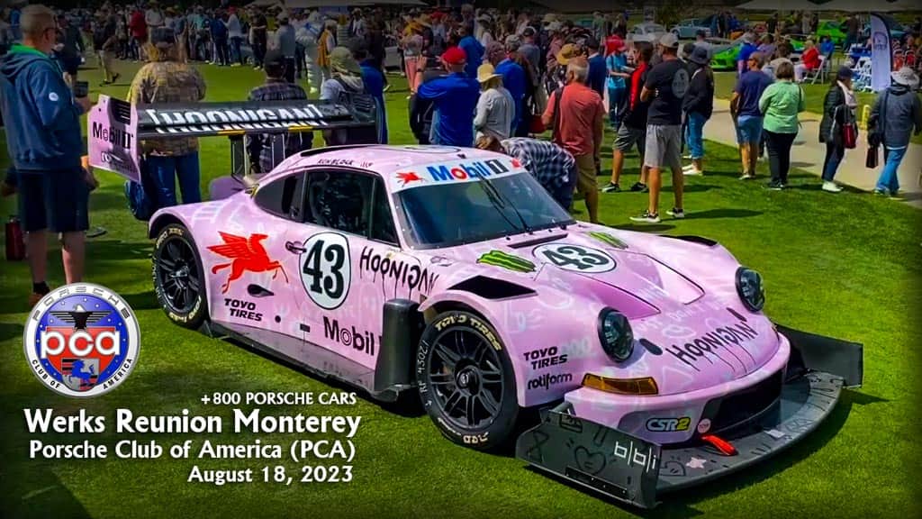The Porsche Club of America’s ‘Werks Reunion Monterey’ Will Showcase Over 800 Classic Porsches in Monterey, CA, August 14, 2026