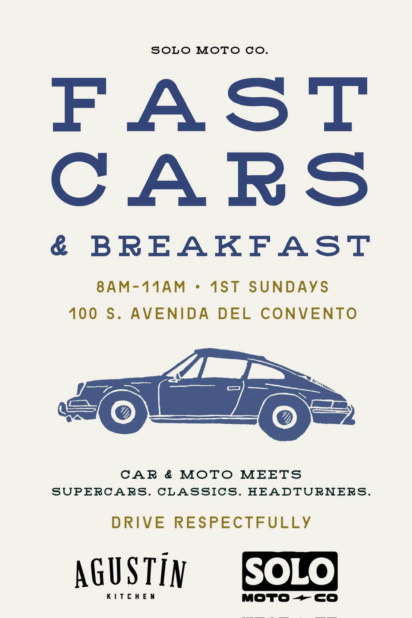 Solo Moto Co. Fast Cars & Breakfast